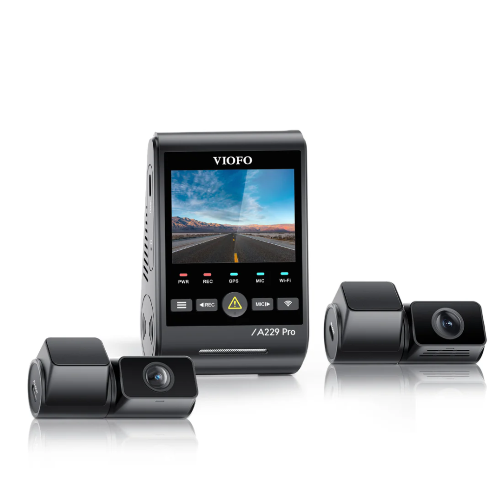 VIOFO A229 Pro Tele 3CH Dash Cam