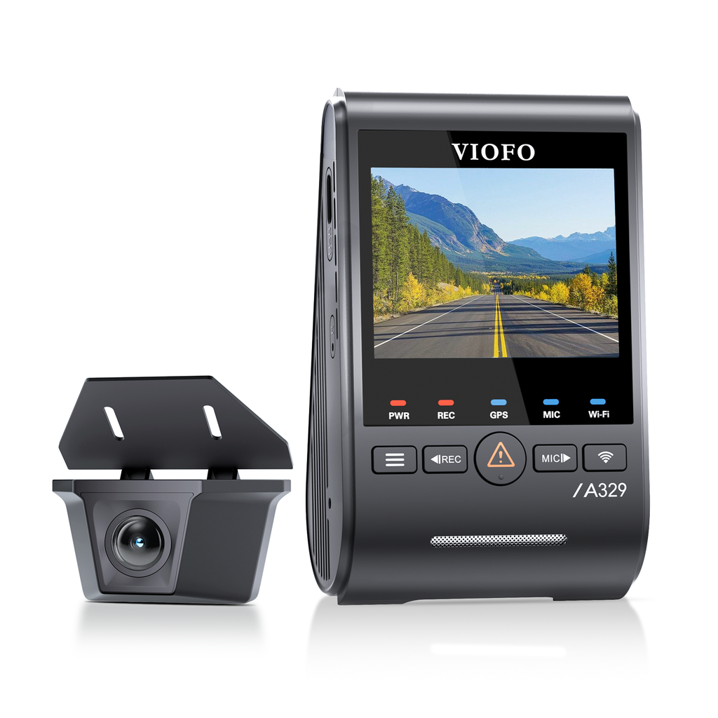 VIOFO A329SW 2CH Dash Cam (4K60 Front + 2K Waterproof Rear)