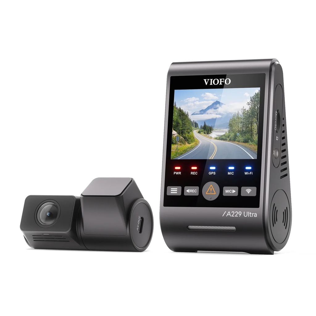 VIOFO A229 Ultra 2CH Dash Cam (4K Front + 4K Rear)