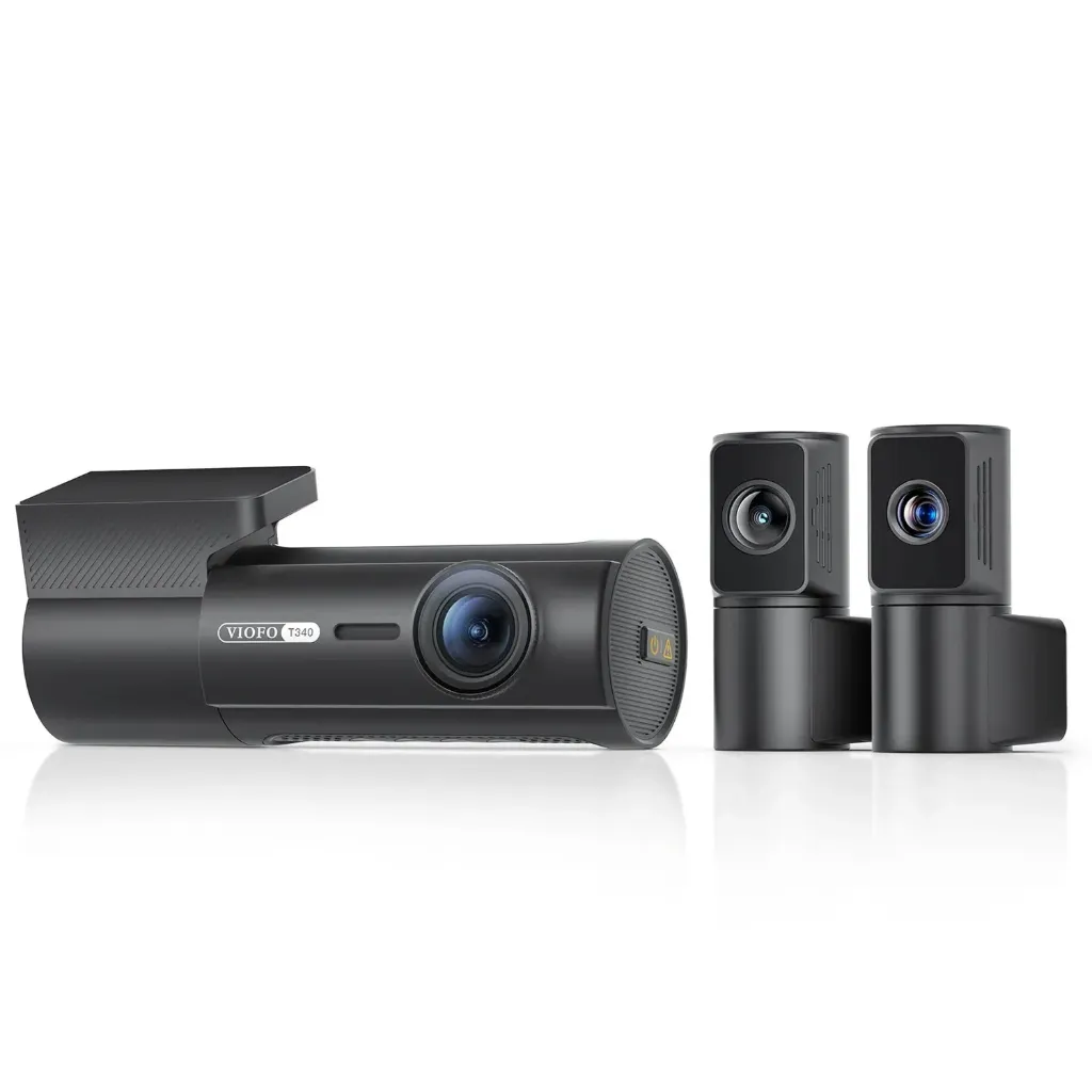 VIOFO T340 4CH Dash Cam (4K Front + 2K Rear + 2K Fisheye Interior + 2K Telephoto) [PRE-ORDER OFFER]